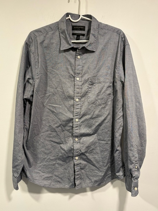 Banana Republic Other - Banana Republic Men's gray Button-Down Shirt